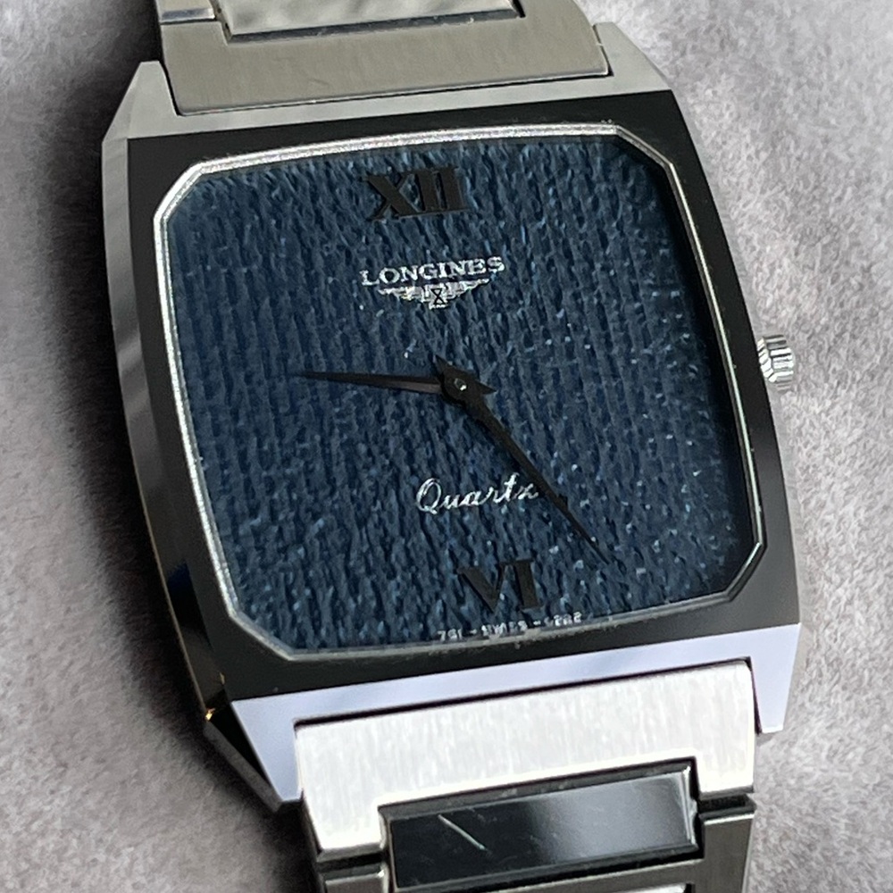 Longines Quartz men’s rectangular Watch (1982) - Picture 4 of 16